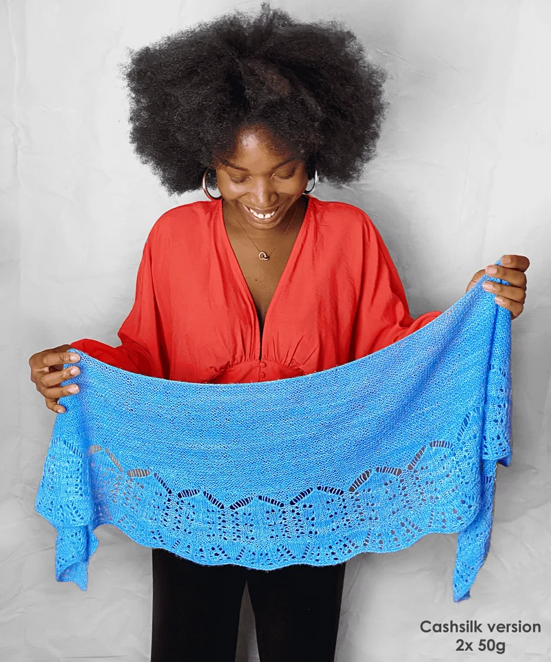 Vane Shawl | Free Knitting Pattern and Optional Kits