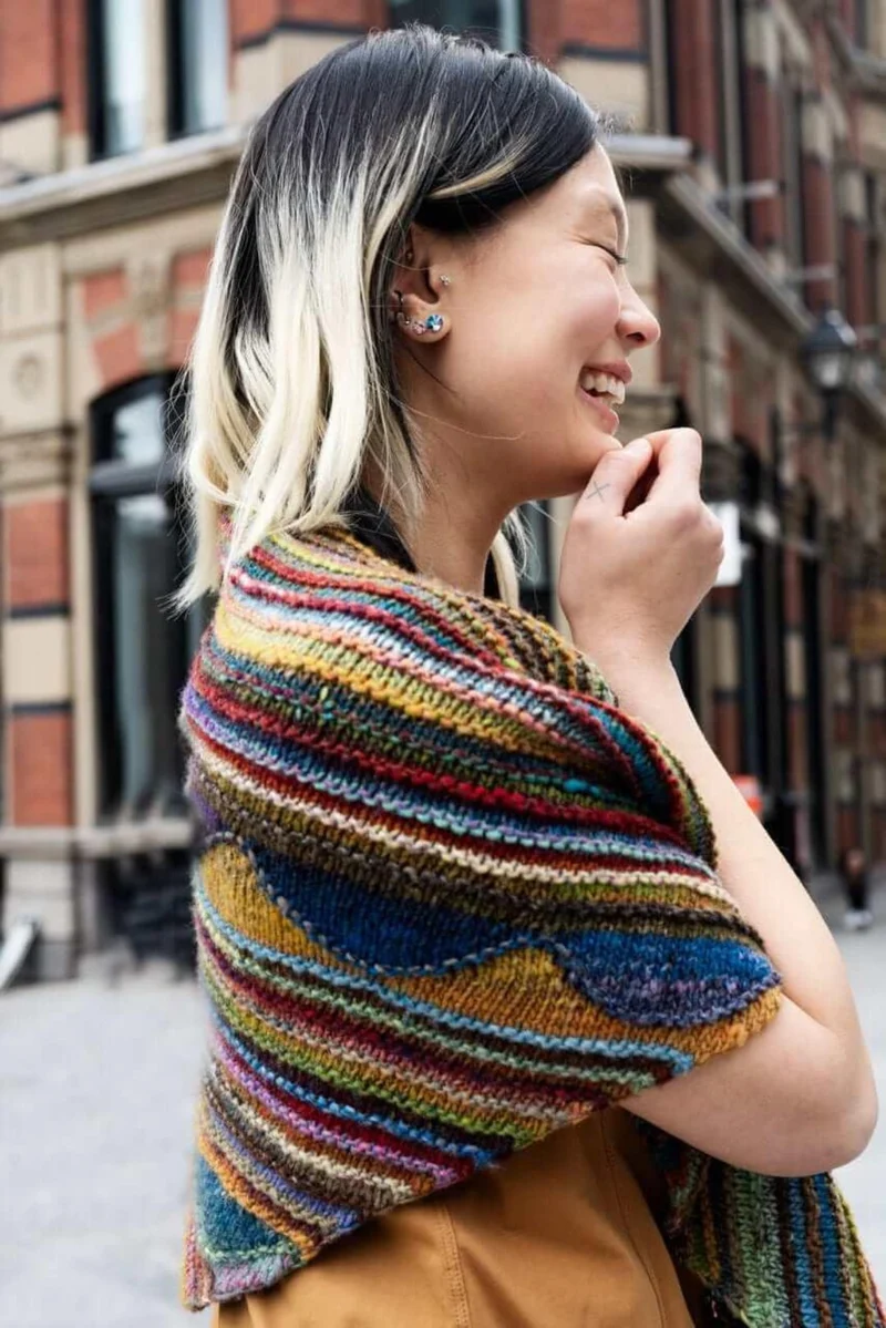 Octopus Garden Shawl | Free Knitting Pattern and Optional Kits