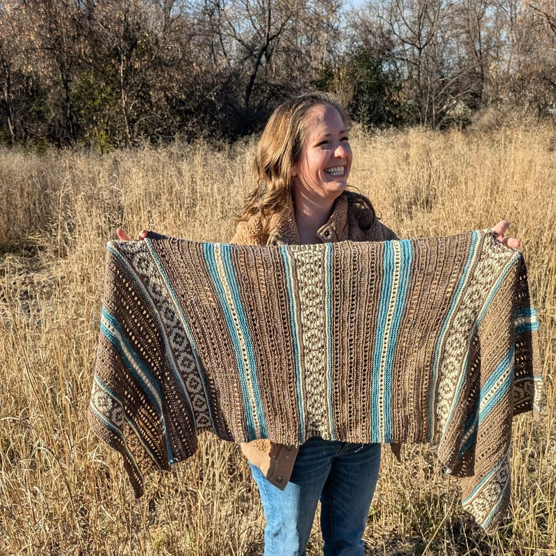 Cheyenne Cañon Wrap | Knitting Kit