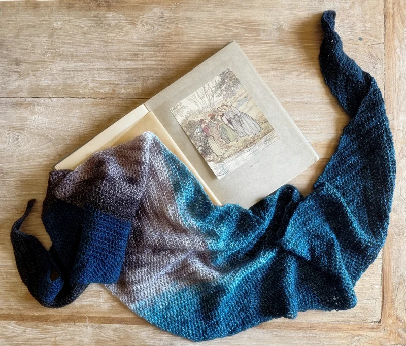 Montmorency Shawl | Crochet Yarn Kit