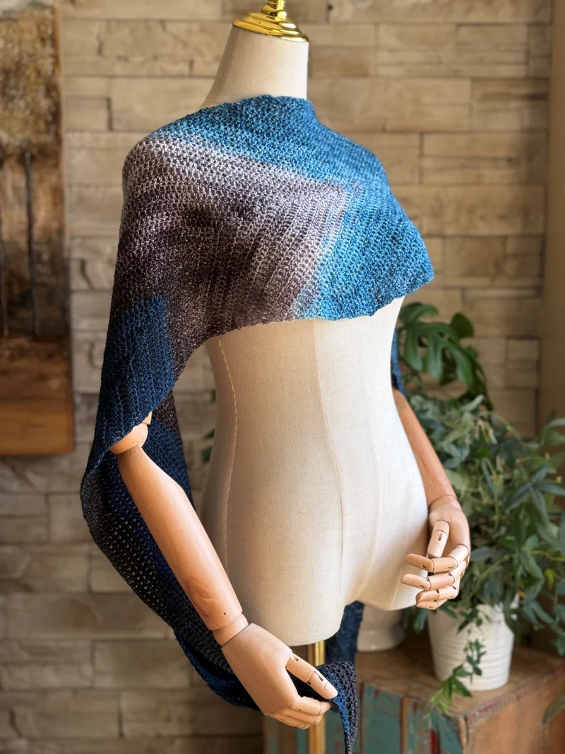 Montmorency Shawl | Crochet Yarn Kit