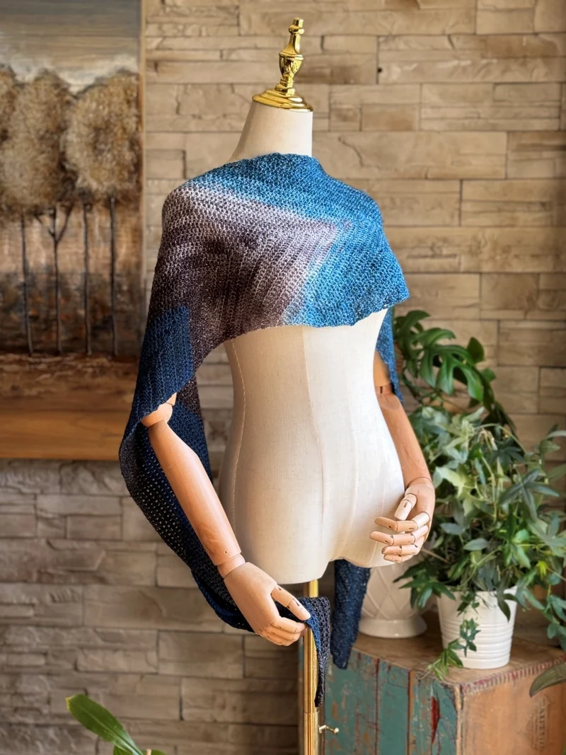Montmorency Shawl | Crochet Yarn Kit