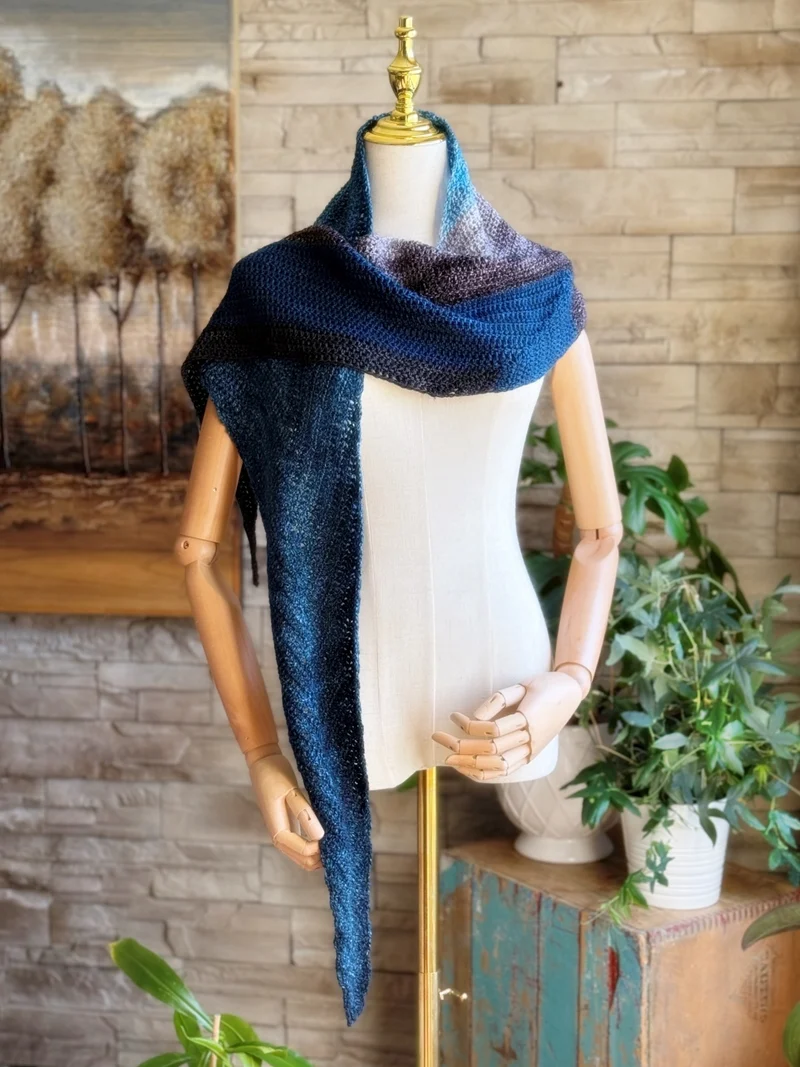Montmorency Shawl | Crochet Yarn Kit