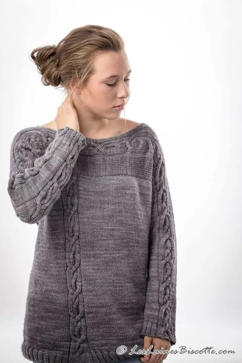 Belle Lurette Sweater | Knitting Pattern and Optional Kits