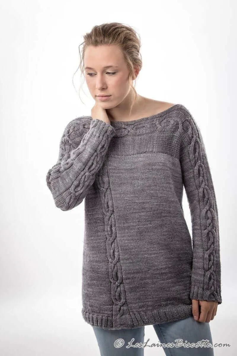 Belle Lurette Sweater | Knitting Pattern and Optional Kits