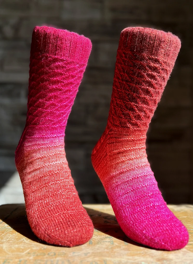 Bramante Socks | Knitting Pattern and Optional kit