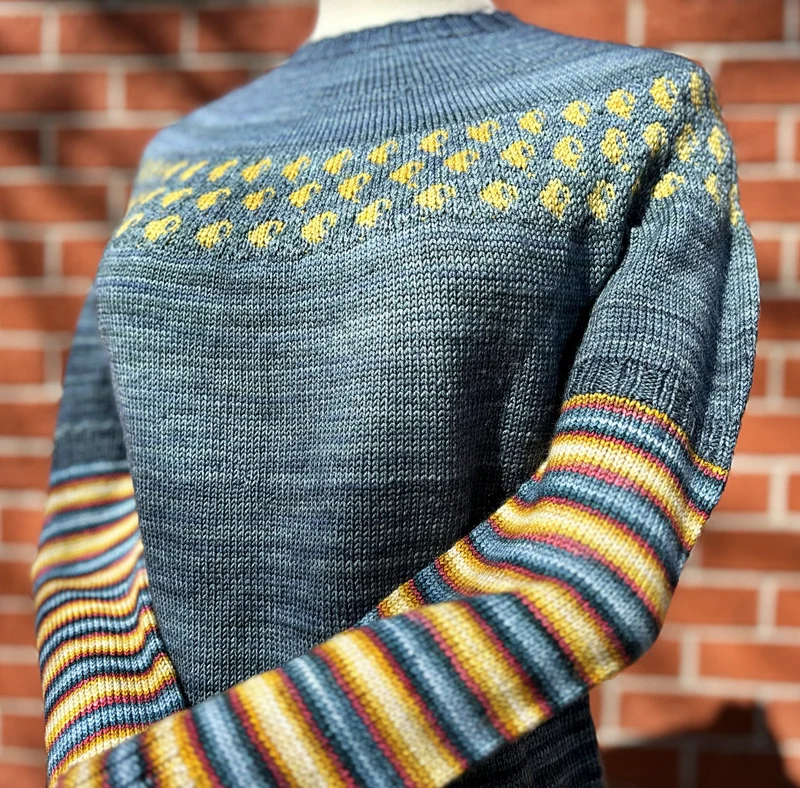 Water Logged Sweater | Free Knitting Pattern and Optional Kits