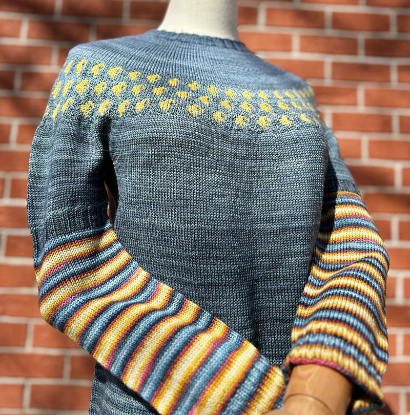 Water Logged Sweater | Free Knitting Pattern and Optional Kits