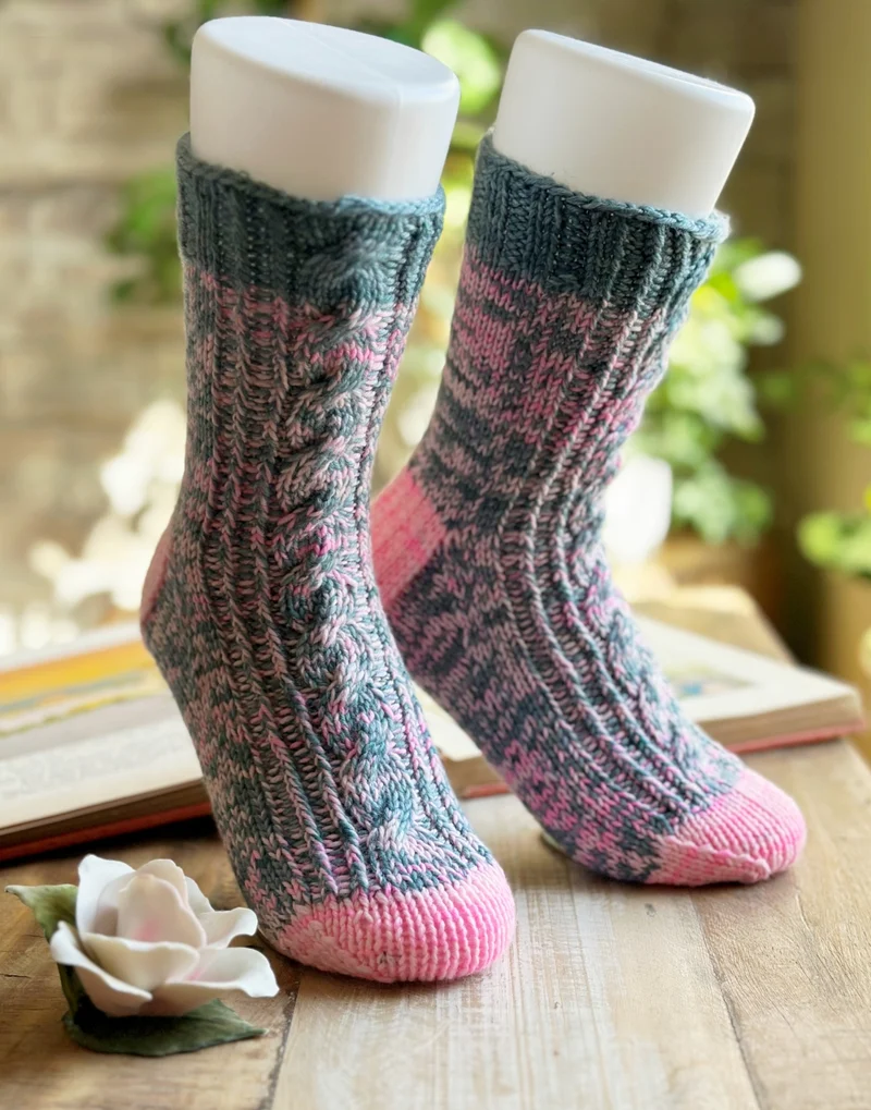 Faraway Friends Socks | Free Knitting Pattern and Optional Kits