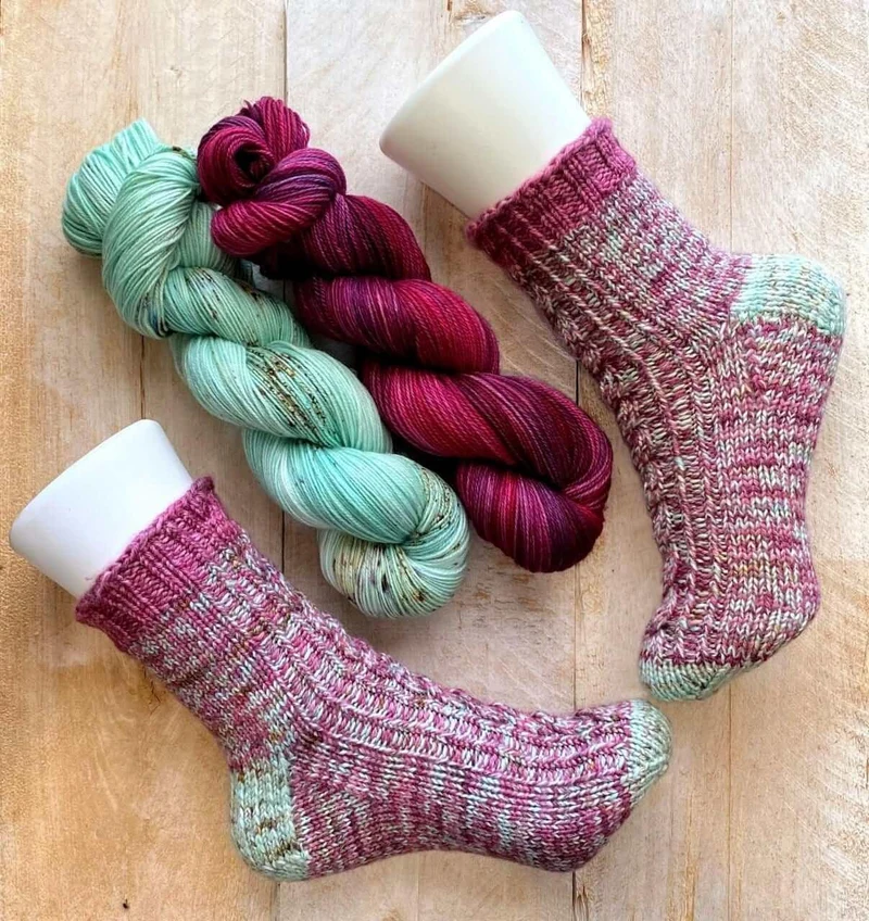 Faraway Friends Socks | Free Knitting Pattern and Optional Kits
