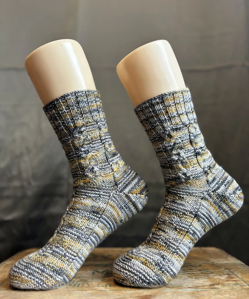 The Forester Socks | Free Knitting Pattern and Optional kit