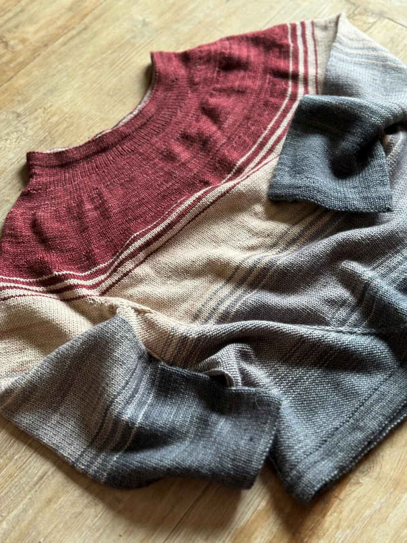 Meltdown Sweater | Knitting Pattern and Optional Kits