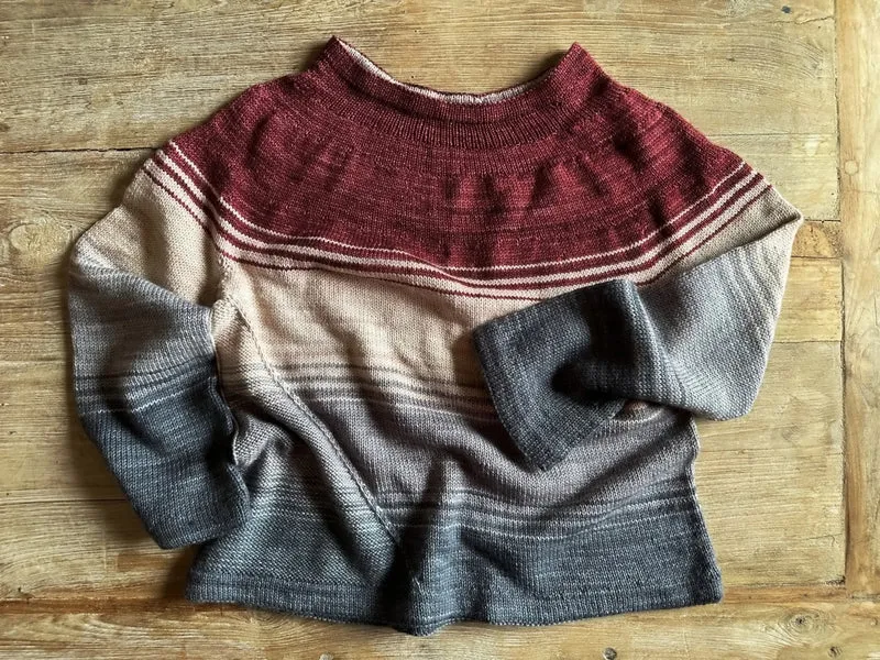 Meltdown Sweater | Knitting Pattern and Optional Kits