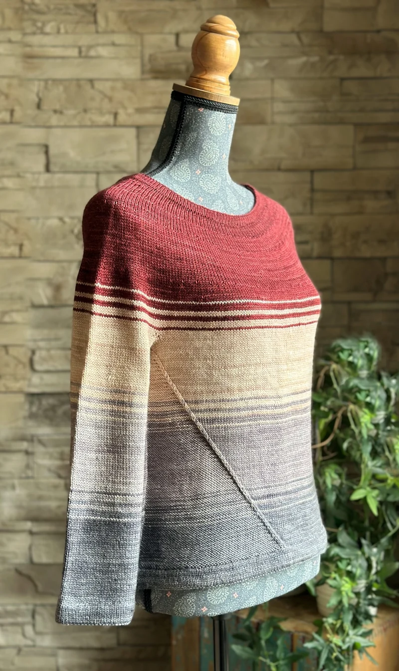 Meltdown Sweater | Knitting Pattern and Optional Kits