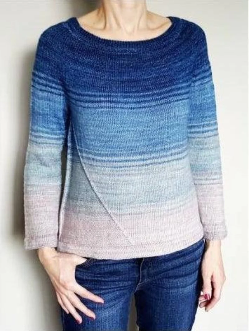 Meltdown Sweater | Knitting Pattern and Optional Kits
