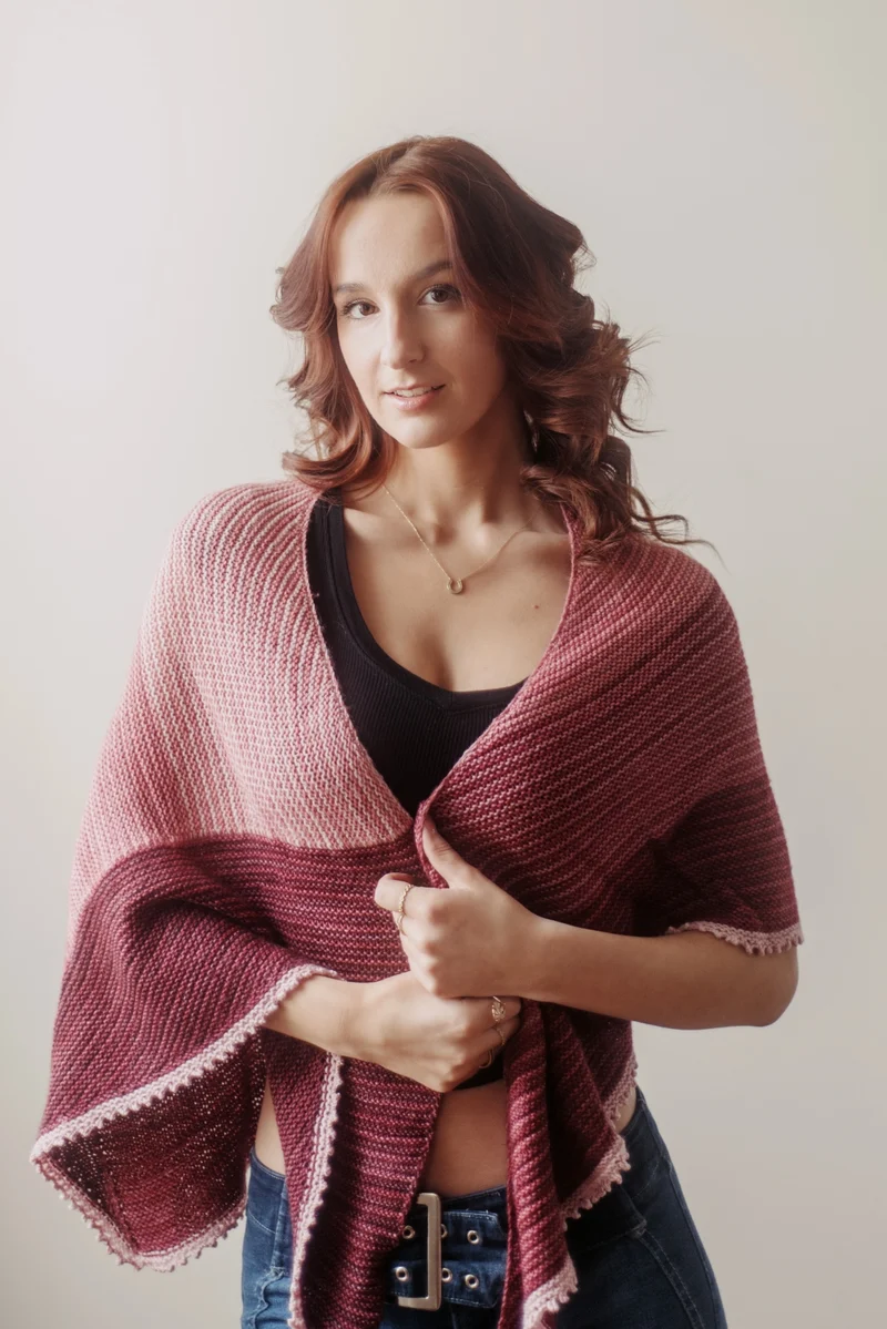 PAINTBOX 2.0 Shawl | Free Knitting Pattern and Optional Kit