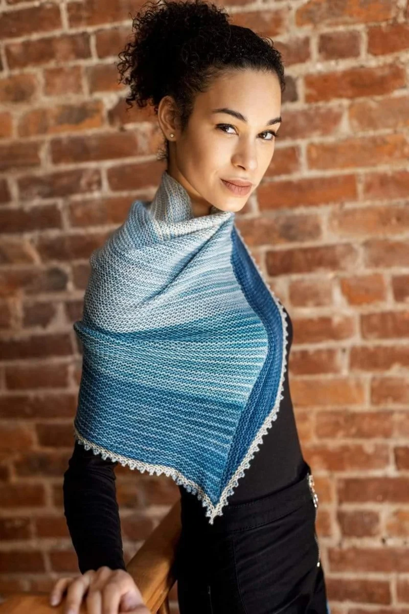 PAINTBOX 2.0 Shawl | Free Knitting Pattern and Optional Kit