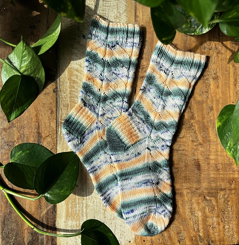 Moutons en vacances Socks | Knitting Pattern and Optional kit