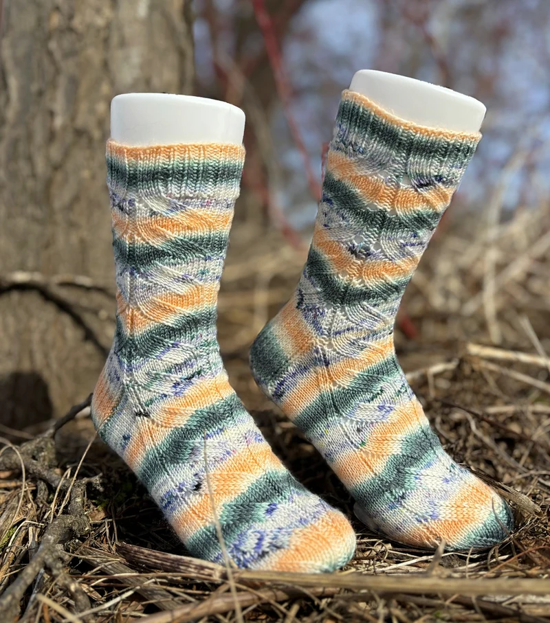 Moutons en vacances Socks | Knitting Pattern and Optional kit