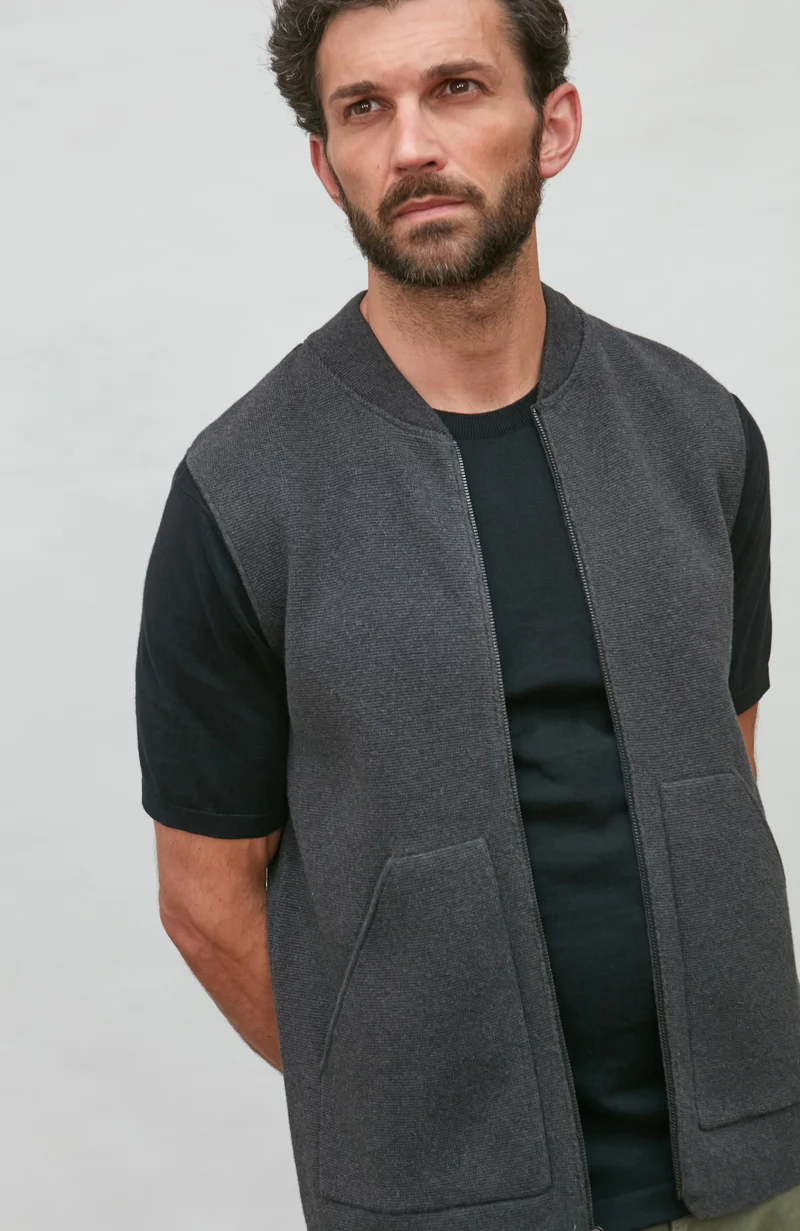 Mens Cotton Workwear Gilet