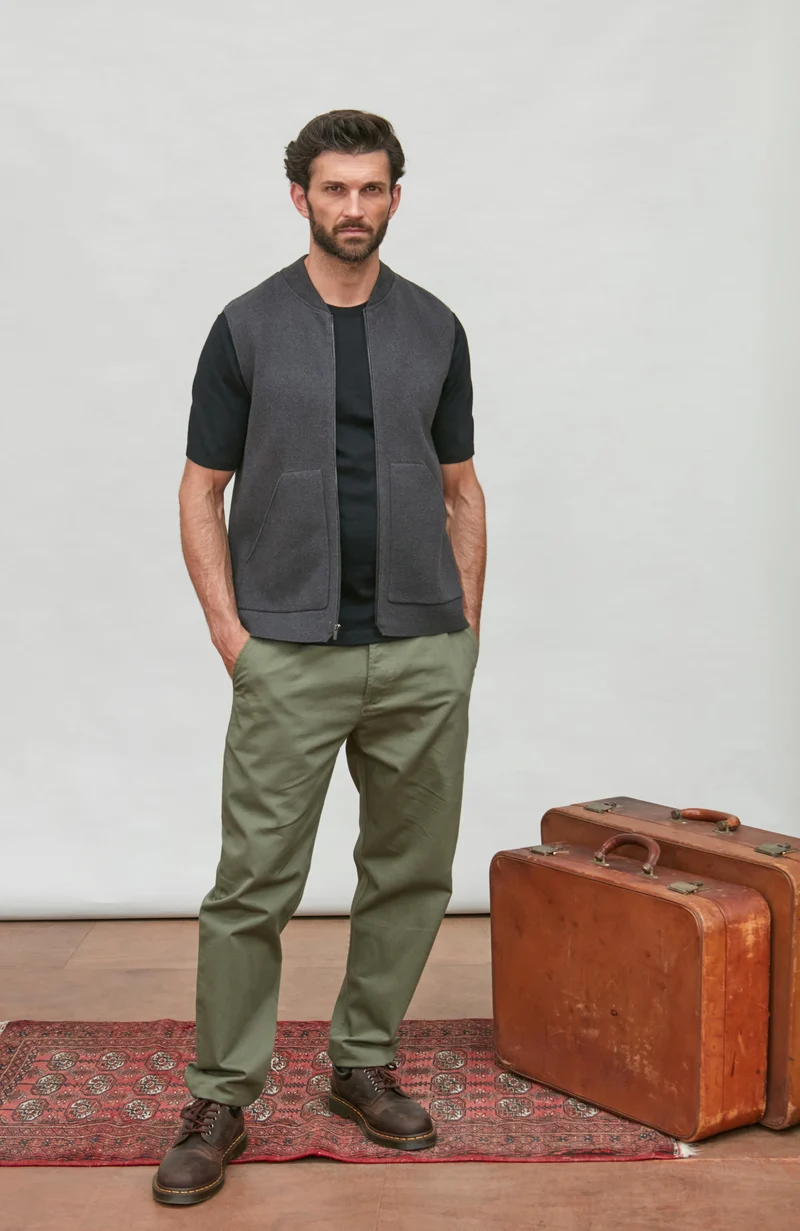 Mens Cotton Workwear Gilet