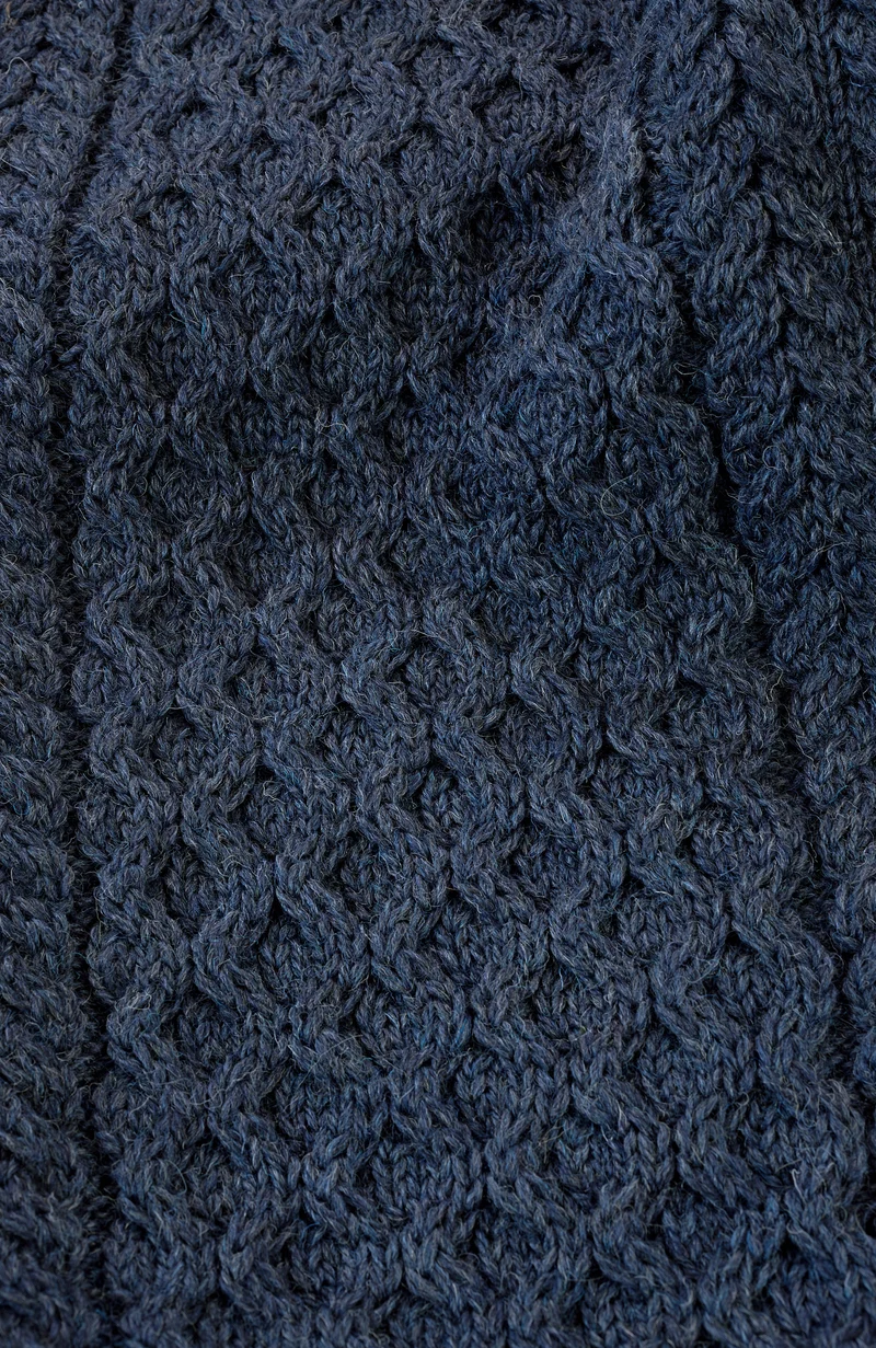 Mens Fisherman's British Wool Cable Jumper