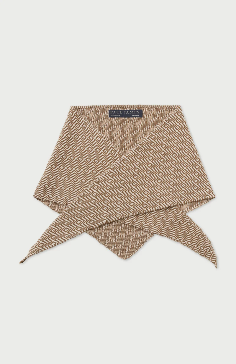 Cotton Two Tone Textured Neckerchief