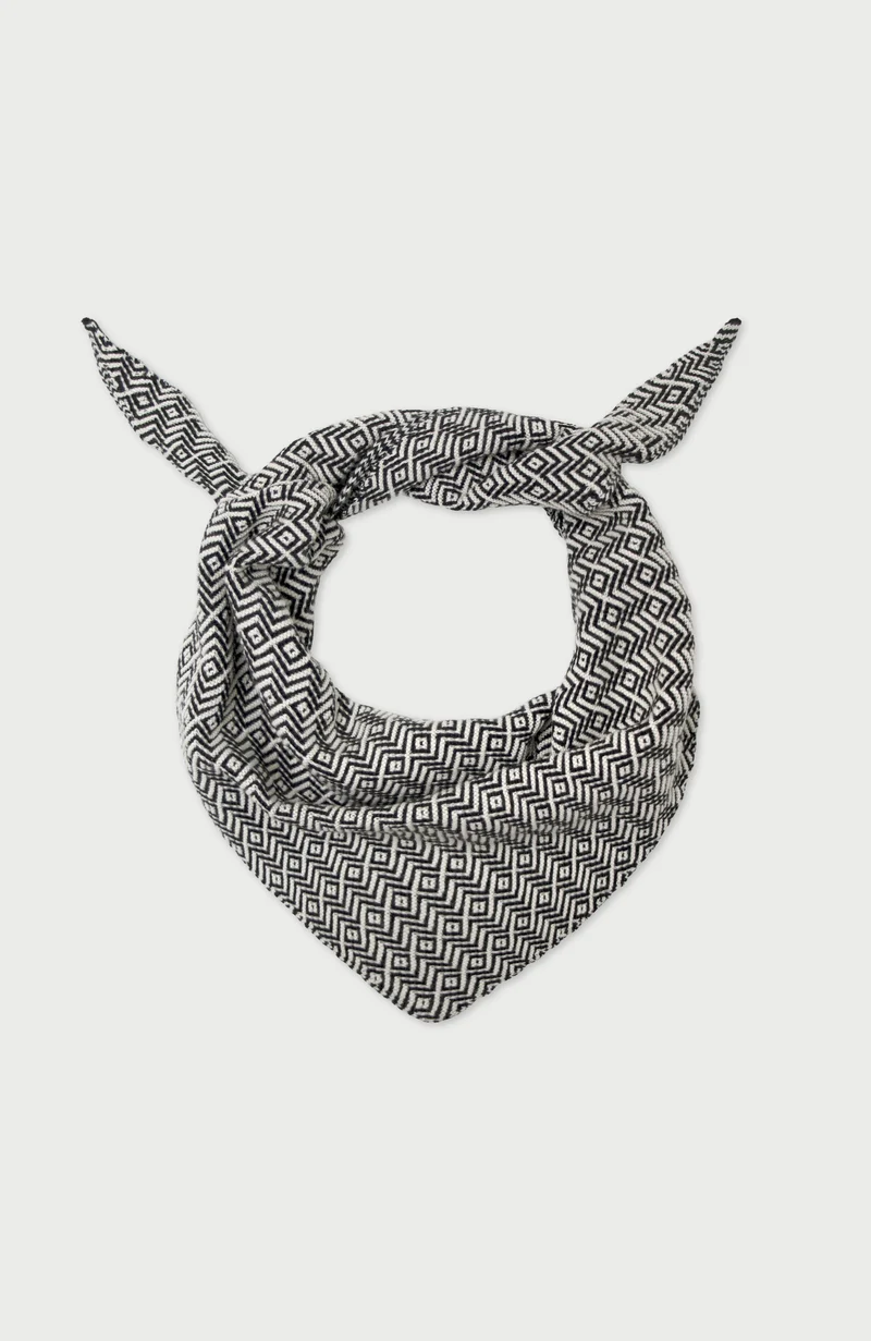 Cotton Two Tone Textured Neckerchief
