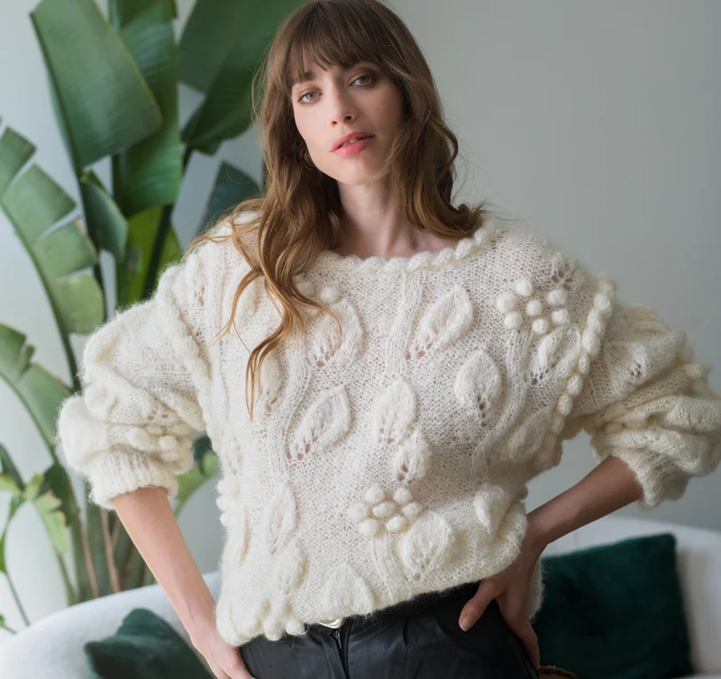Pull Celine à tricoter.