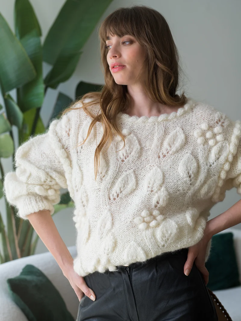 Pull Celine à tricoter.