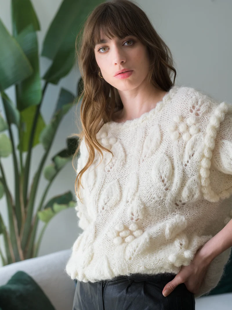 Pull Celine à tricoter.