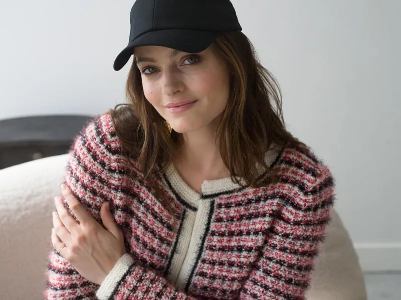 Veste Brooke à tricoter.