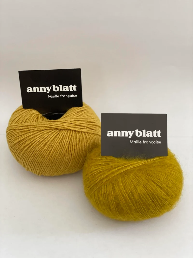 Gilet bébé Baobab à tricoter.