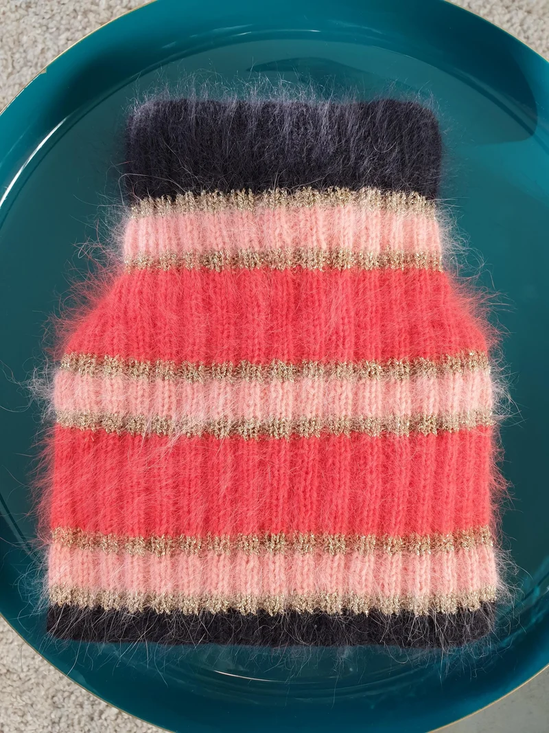 Bonnet et col Les Ménuires à tricoter.