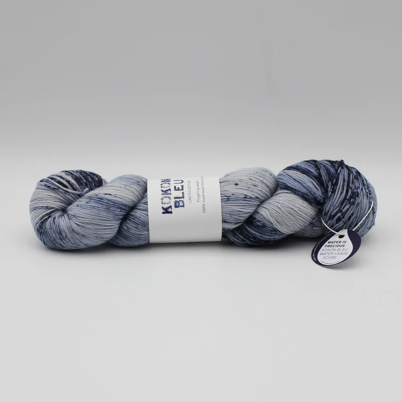 Edition Limitée Bleu Jean-Michel Fingering ou Kidsilk - Kokon