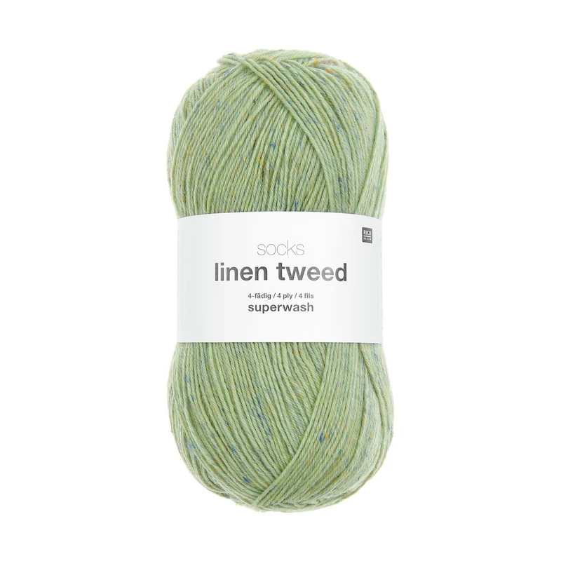 Socks Linen Tweed - Rico Design