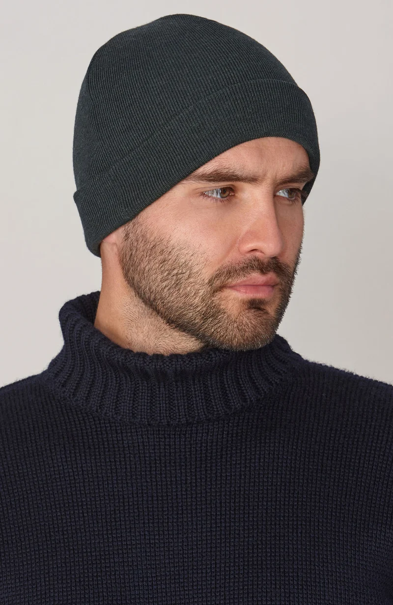 Heavyweight Extra Fine Merino Wool Watch Cap
