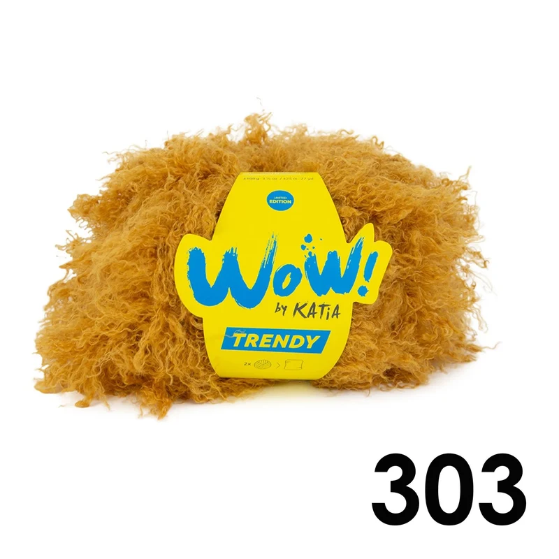 WOW! Trendy Sheep effect yarn 🐦