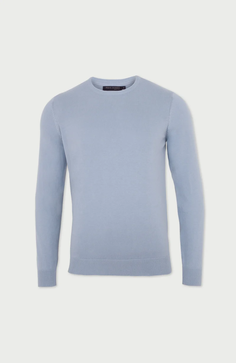Men's Cotton Crew Neck Jumper