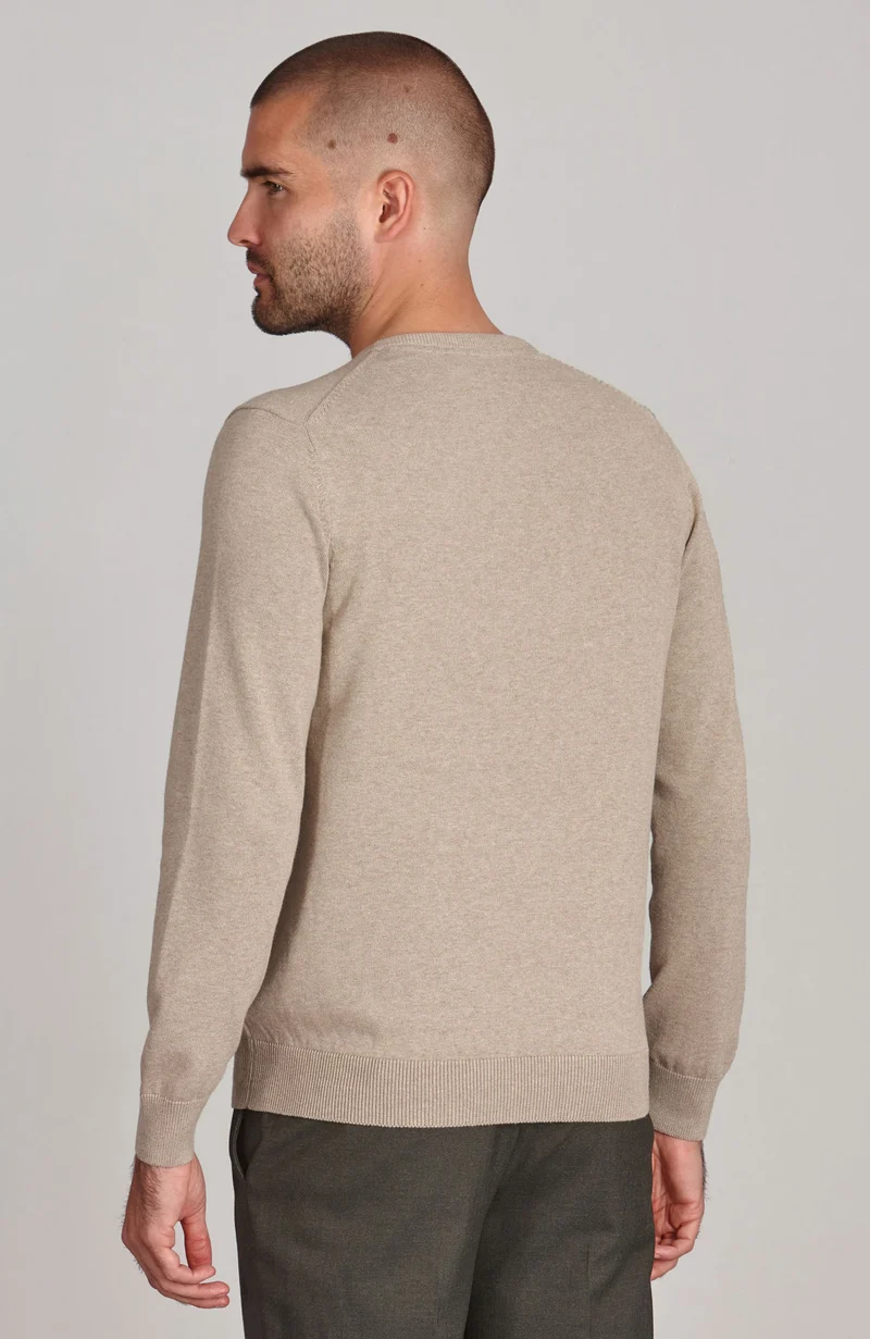 Men's Cotton Crew Neck Jumper