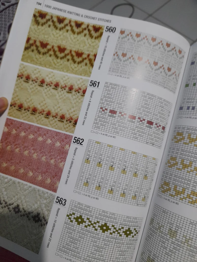 1000 Japanese Knitting & Crochet Stitches