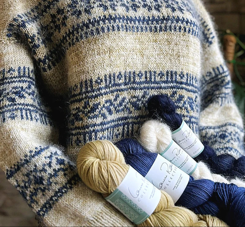 Porcelain Sweater | Yarn kit