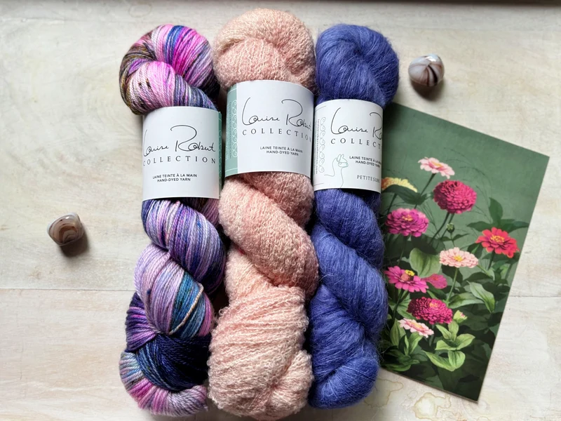 Folies Bergère Shawl | Knitting pattern and Optional Kits