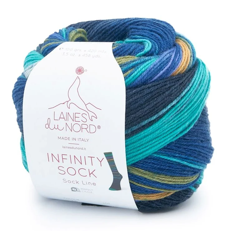 Infinity Sock - LAINE du NORD 🐦