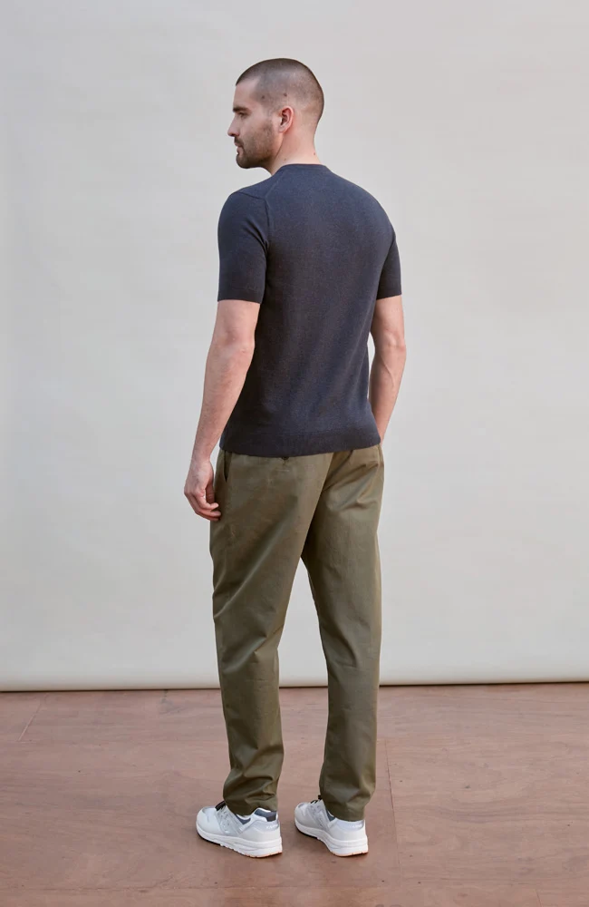 Mens Ultra Fine Cotton Short Sleeve Jumper