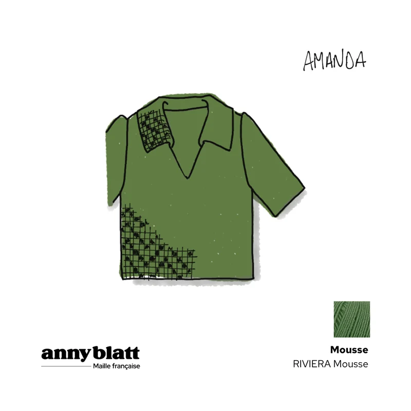 Chemise Amanda au crochet.