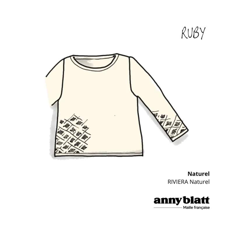 Pull Ruby au crochet.