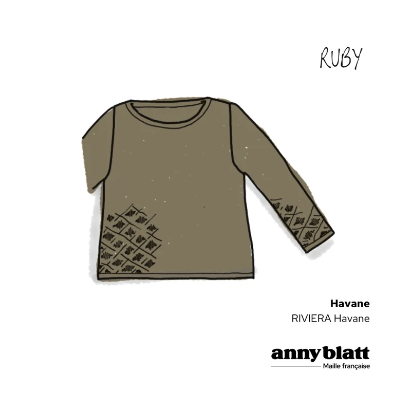 Pull Ruby au crochet.
