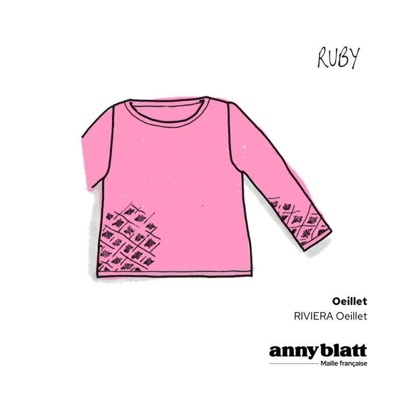 Pull Ruby au crochet.