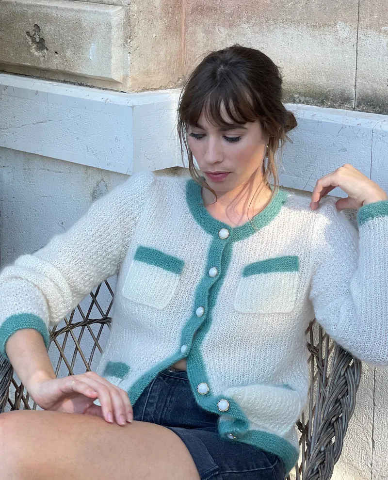 Veste Daisy à tricoter.